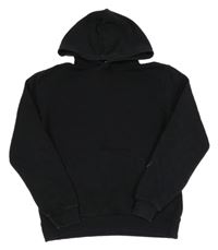 Čierna mikina s klokankou a kapucňou H&M