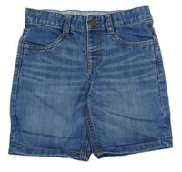 Modré riflové kraťasy C&A