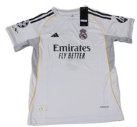 Nové - bílý fotbalový dres Real Madrid Adidas