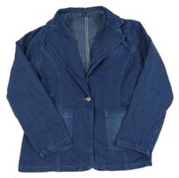 Nové - Modré riflové sako