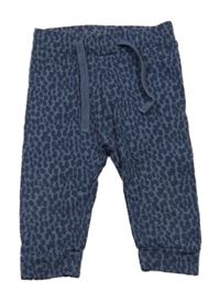 Tmavomodré vzorované tepláky Name it