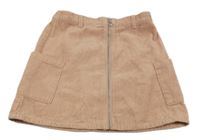 Staroružová menšestrová prepínaci sukňa Denim Co.