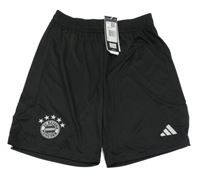 Nové - Černé fotbalové kraťasy - FC Bayern Mnichov Adidas