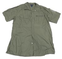 Khaki košeľa H&M