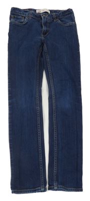 Tmavomodré skinny rifle Levi´s