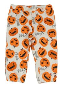 Bílé tepláky s dýněmi Primark