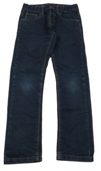 Tmavomodré skinny rifle C&A