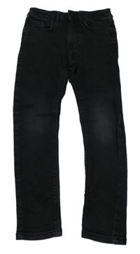 Černé skinny fit rifle 