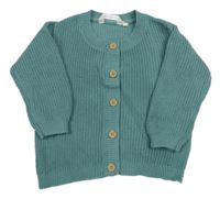 Zelený prepínaci sveter