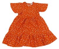 Červené kvetované ľahké šaty Primark