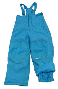 Světlemodré šusťákové laclové oteplovačky Tchibo