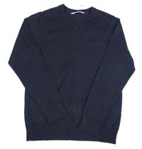 Tmavomodrý sveter F&F