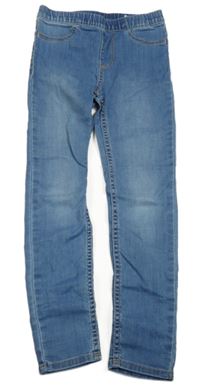 Modré džegíny H&M