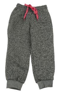 Sivé melírované tepláky