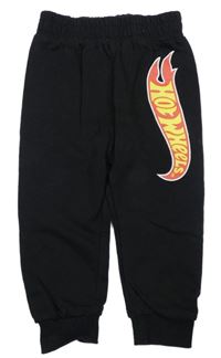 Černé tepláky Hot Wheels Matalan