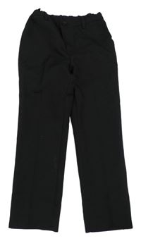 Čierne spoločenské nohavice s pukmi H&M