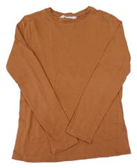 Karamelové tričko H&M