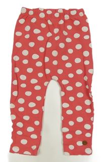 Ružové bodkovaná é tepláky Topomini