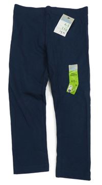 Nové - Tmavomodré legíny Primark