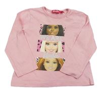 Ružové tričko s Barbie Barbie