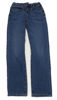 Světlemodré slim rifle Okaidi 