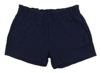 Tmavomodré teplákové kraťasy Summer Vibes