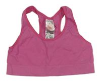 Tmavoružová rebrovaná športová lambáda