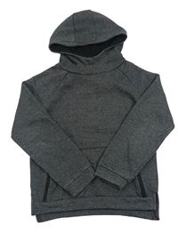 Antracitová mikina s kapucňou zn. PRIMARK
