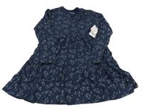 Nové - tmavomodré šaty s jednorožci F&F
