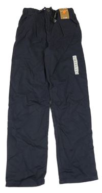 Nové - tmavomodré relaxed fit kalhoty St. Bernard