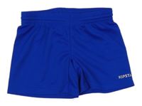 Zafírové funkčné športové kraťasy s logom KIPSTA