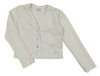 Bílé propínací triko