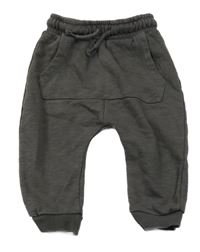 Tmavošedé baggy tepláky George