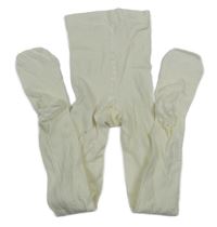 Smotanové rebrované pančuchy