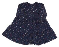 Tmavomodré bavlnené šaty s hviezdami John Lewis