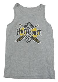 Sivé melírované tielko s potiskem - Harry Potter