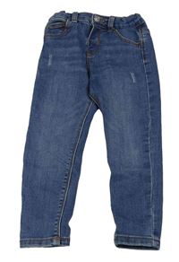 Modré skinny rifle ZARA