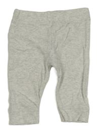 Sivé melírované ľahké tepláky