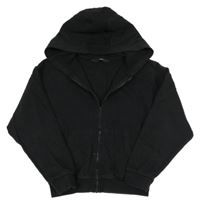 Čierna prepínaci mikina s kapucňou George