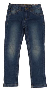 Tmavomodré skinny rifle X-mail