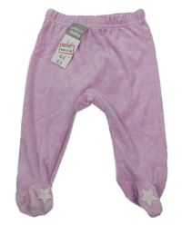 Nové - světlerůžové sametové polodupky Pep&Co