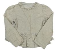 Béžová melírovaná prepínaci mikina Mayoral