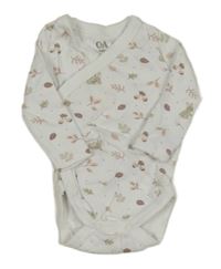 Biele zavinovací body s listami C&A