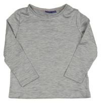 Svetlosivé melírované thermo tričko Lupilu