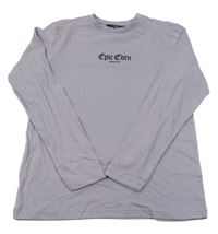 Lila triko s nápisy a planetou George