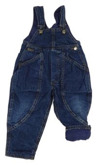 Tmavomodré podšité na traké rifle