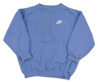 Světlemodrá mikina s logem Nike
