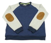 Tmavomodro-sivá mikina Primark