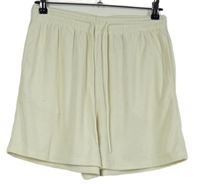 Dámské bílé froté kraťasy H&M