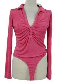 Nové - Dámské fuchsiové body Primark 